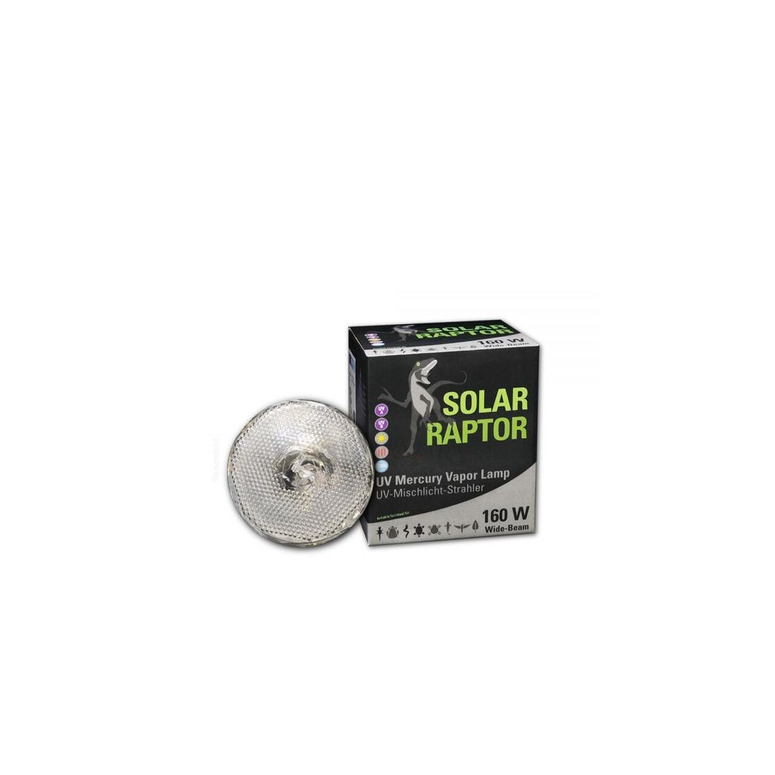 SolarRaptor® UV 160 watts 