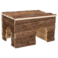 Natural Living maison Ila, avec râtelier:40 × 25 × 29 cm
