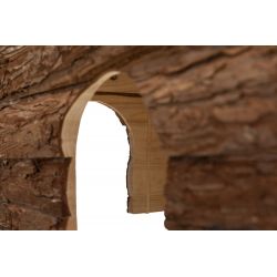 Natural Living maison Ila, avec râtelier:40 × 25 × 29 cm
